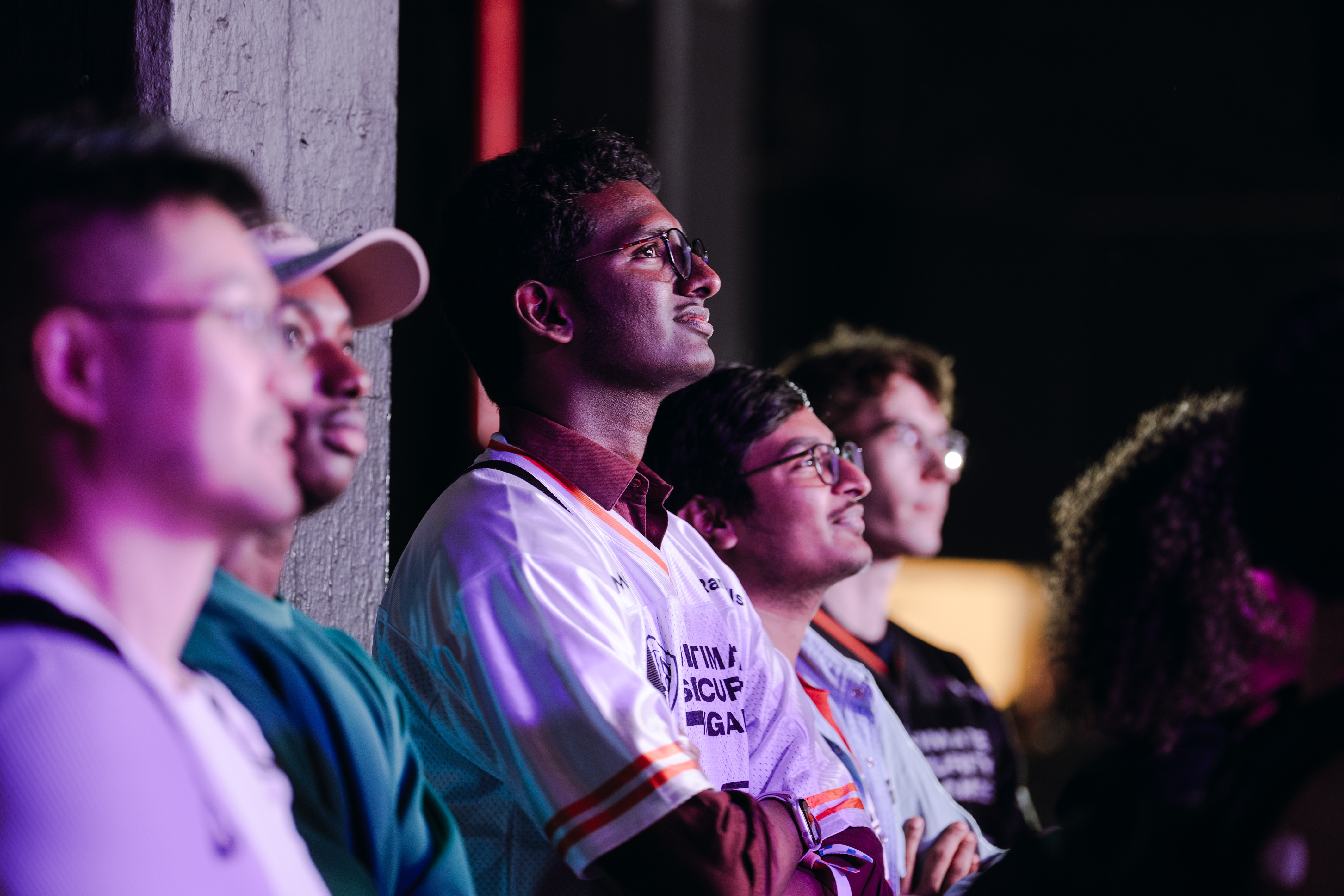 Audience watching Ultimate Security Games Season 1 live in Buenos Aires